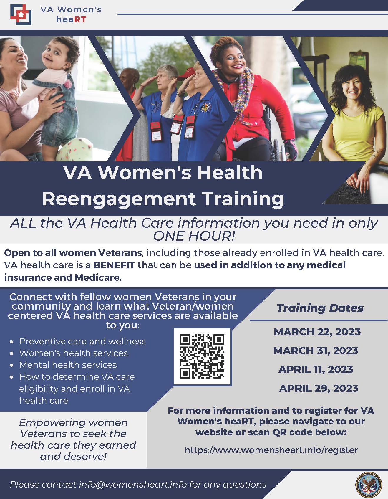 VA Women’s Health Reengagement Training American Legion Frederick